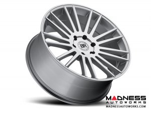 Jeep Custom Wheels (1) - Black Rhino - 22 x 9.5 - Kruger - Silver w/ Mirror Cut Face